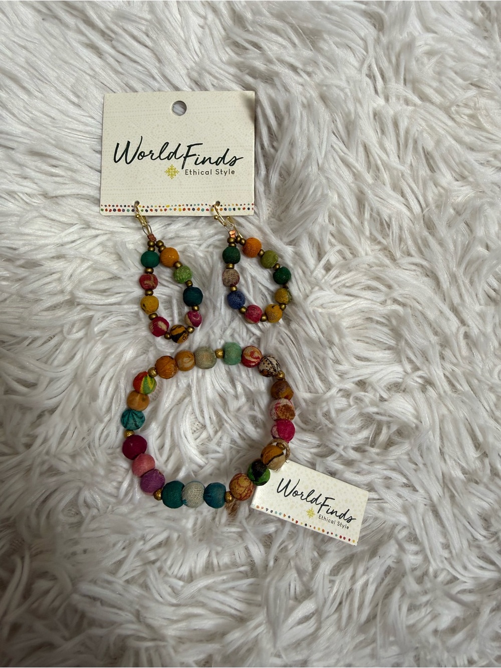 NWT World Finds Jewelry Set